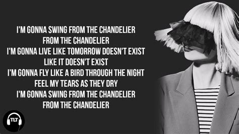 Aug 3, 2023 · 🎵 Follow the official 7clouds playlist on Spotify : http://spoti.fi/2SJsUcZ 🎧 Sia - Chandelier (Lyrics)⏬ Download / Stream: https://sia.lnk.to/listenYD🔔 T... 